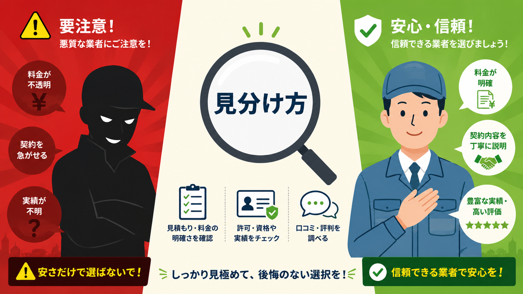 ねずみ駆除の悪質業者の手口と見分け方【被害に遭わないための対策】